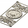 Lion Medallion Decorative Panel - STL 3D Model for CNC