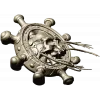 Skull at the Helm - 3D STL model for CNC carving