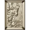 Forest Wolves Relief Panel - STL 3D Model for CNC