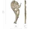 Angel holding baby - high-relief STL for CNC
