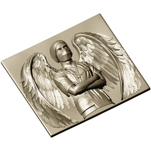 Guardian Medic Angel - STL 3D Relief for CNC