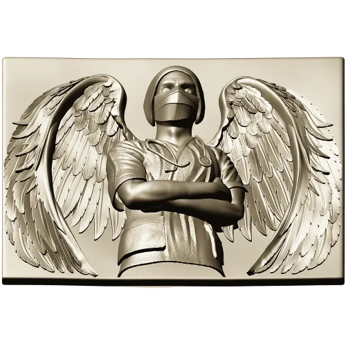 Guardian Medic Angel - STL 3D Relief for CNC