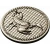 Scorpio medallion 3D model (STL) for CNC routing