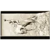 STL модель панно "Ковбой и лошадь" - 3D модель для ЧПУ