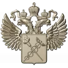 Двуглавый орёл с медицинским щитом - STL барельеф для ЧПУ