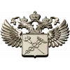 Двуглавый орёл с медицинским щитом - STL барельеф для ЧПУ