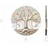 Древо Жизни - 3D модель STL для ЧПУ