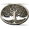 Tree of Life Round Medallion - STL 3D Model for CNC