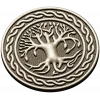 Celtic Tree of Life round medallion STL for CNC