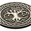 Celtic Tree of Life round medallion STL for CNC
