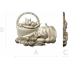 Корзина с овощами - 3D модель STL для ЧПУ фрезера