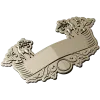 Ornate Deer Banner - STL 3D Model for CNC