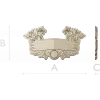 Ornate Deer Banner - STL 3D Model for CNC