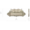 Ornate Heraldic Address Plaque - STL 3D Model for CNC Milling