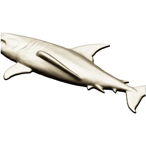 Белая акула - 3D модель STL для ЧПУ