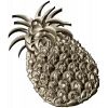 Pineapple Blossom Relief - STL 3D model for CNC milling