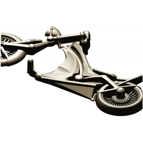 3D модель чоппера в формате STL для ЧПУ