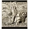 Batyr relief panel STL for CNC carving