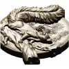 Squirrel Medallion STL - high-relief 3D model for CNC