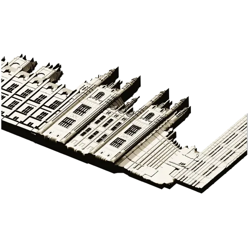 Панорама Биг-Бен - 3D модель STL для ЧПУ