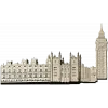 Панорама Биг-Бен - 3D модель STL для ЧПУ