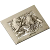 Панно "Бобровая заводь" - 3D модель STL для ЧПУ