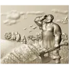 Богатырь на рубеже - 3D модель STL для ЧПУ