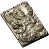 Serene Dragon Buddha Plaque