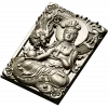 Serene Dragon Buddha Plaque