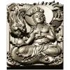 Serene Dragon Buddha Plaque