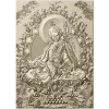 Лотосный Будда - рельефная 3D модель в формате STL для ЧПУ