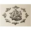 Рельефная 3D панель с Ганешей - STL для ЧПУ