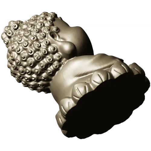 Малыш-Будда на лотосе - 3D модель STL для ЧПУ