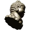 Малыш-Будда на лотосе - 3D модель STL для ЧПУ