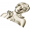 Elysian Maiden Bust - STL 3D Model for CNC