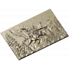 Valkyrie relief STL panel - high-detail 3D model for CNC