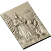Veles with Bear - High-Relief CNC Panel STL