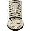 N1 2009, H5N1 2007, BSE 2001, КРАХ СССР 1991, ЧЕРНОБЫЛЬ 1986). Каждая планка отделена тонкой канавкой, что при фрезеровании дает аккуратный рельеф и читаемые микроэлементы. К нижней части ленты крепится круглая медаль с полуприподнятым биологическим симво