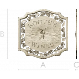 Медальон Booth's Wines