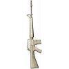 3D модель винтовки M16 в формате STL для ЧПУ