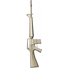 Рельеф винтовки M16