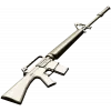 3D модель винтовки M16 в формате STL для ЧПУ