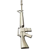 3D модель винтовки M16 в формате STL для ЧПУ