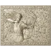 Рельефная 3D модель "Воин-Лучник" (STL) для ЧПУ