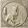 Рельефная 3D модель stl "Лесной страж" - волк в медальоне для ЧПУ