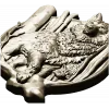 Волчья тарелка - рельефная 3D модель STL для ЧПУ