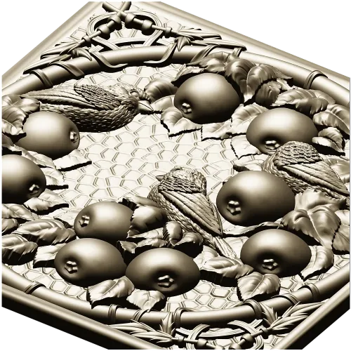 Воробьиный венок - 3D модель STL для ЧПУ