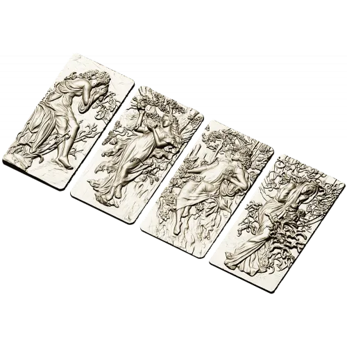 Four Seasons High-Relief Panels STL