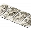 Four Seasons High-Relief Panels STL