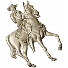 Всадник в седле